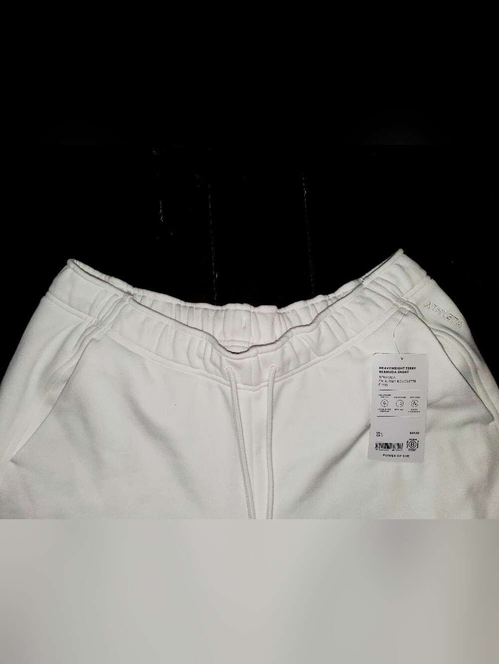 Athleta Heavyweight Terry Bermuda Short NWT Size: L - Picture 8 of 13